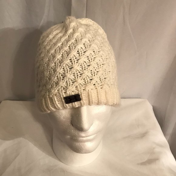 Under Armour White Womens Activewear Sport Cut Toboggan - Picture 1 of 5